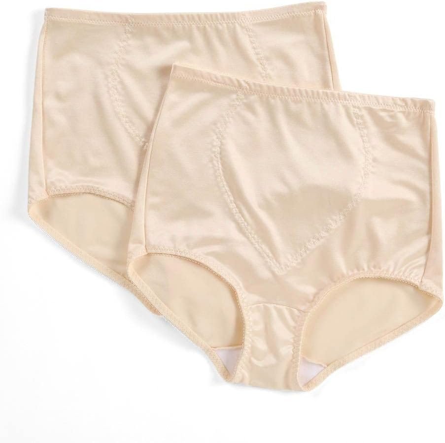 Bali Women’s Firm-control Shapewear Brief Pack, Shaping Brief With Tummy Control, 2-pack