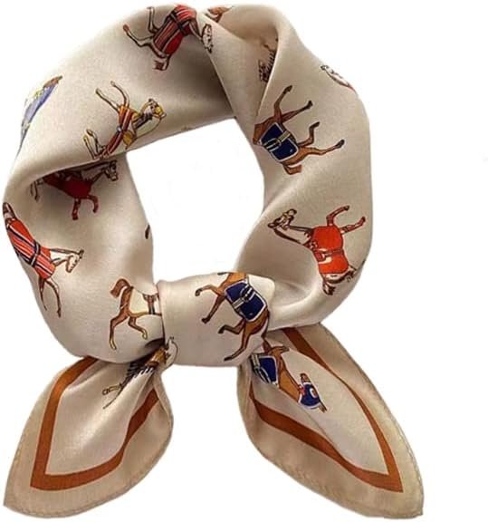 Tim & Tina Square 100% Mulberry Silk 21” x 21” Hair Scarf Head Sleeping Wrap Satin Head Scarf for Women