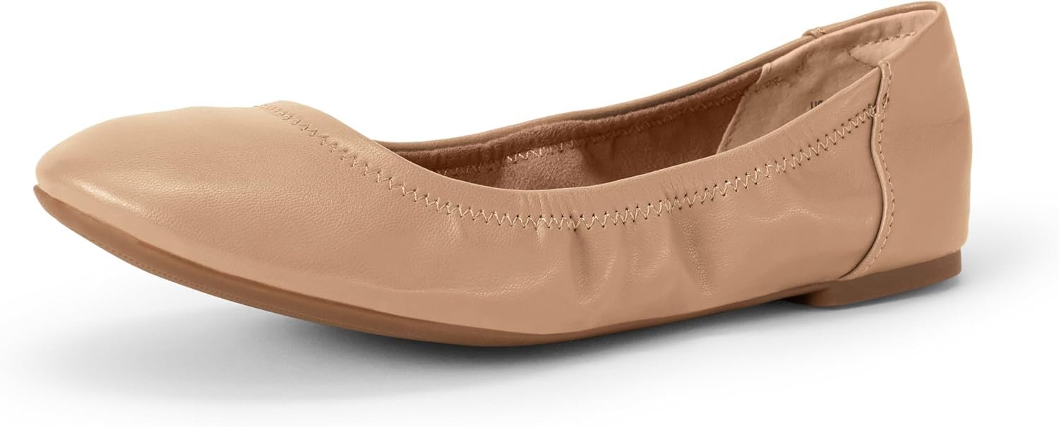 Amazon Essentials Women’s Belice Comfortable Slip-On Ballet Flats Shoes