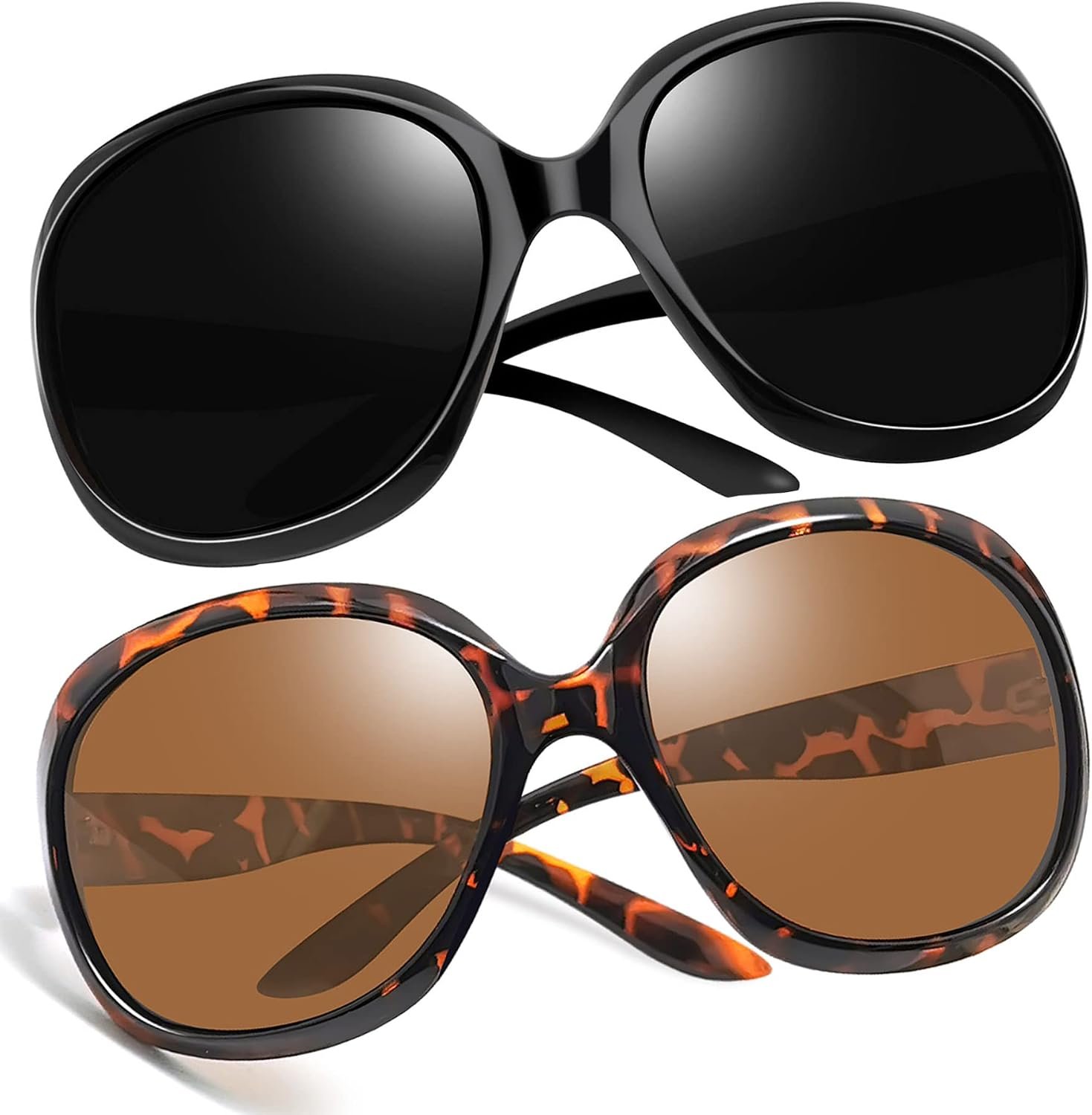 Joopin Oversized Sunglasses Womens Trendy Polarized Large Driving Sun Glasses Ladies UV Protective Big Sunnies Shades