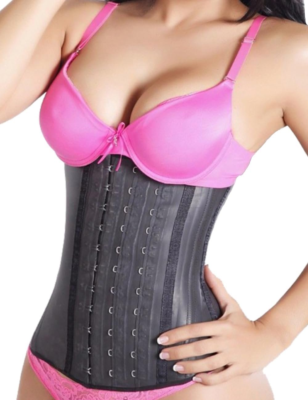 LadySlim by NuvoFit AUTHENTIC COLOMBIAN Premium Waist Trainer for Women Fajas Colombianas Reductoras Cinturilla Para Mujer