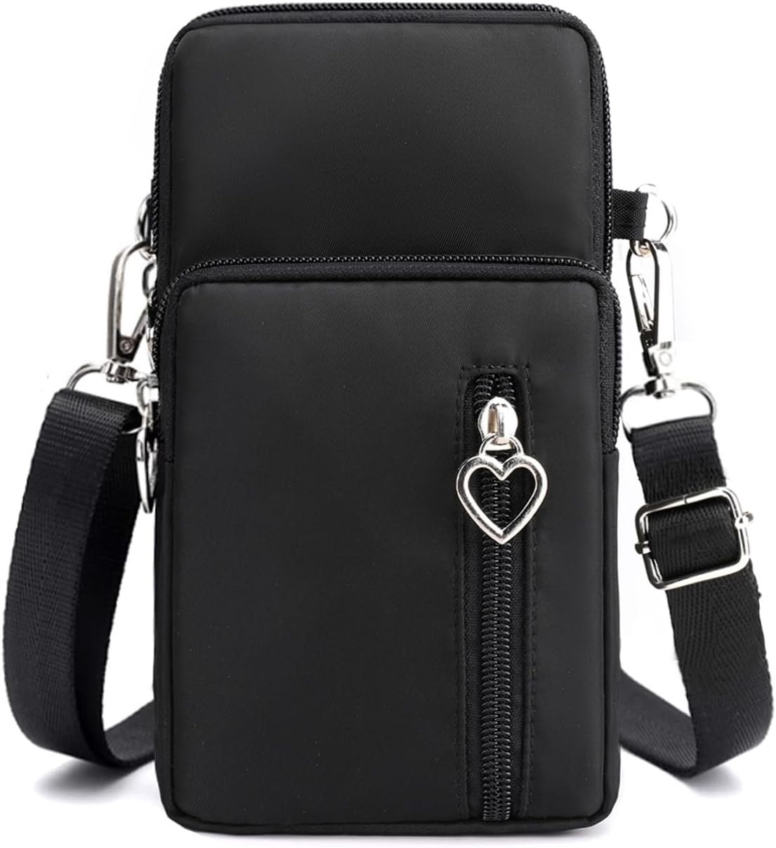 JANKS Small Crossbody Bag for Women – Mini Phone Purses with Crossbody Strap and Wallet – Nylon Arm Bag