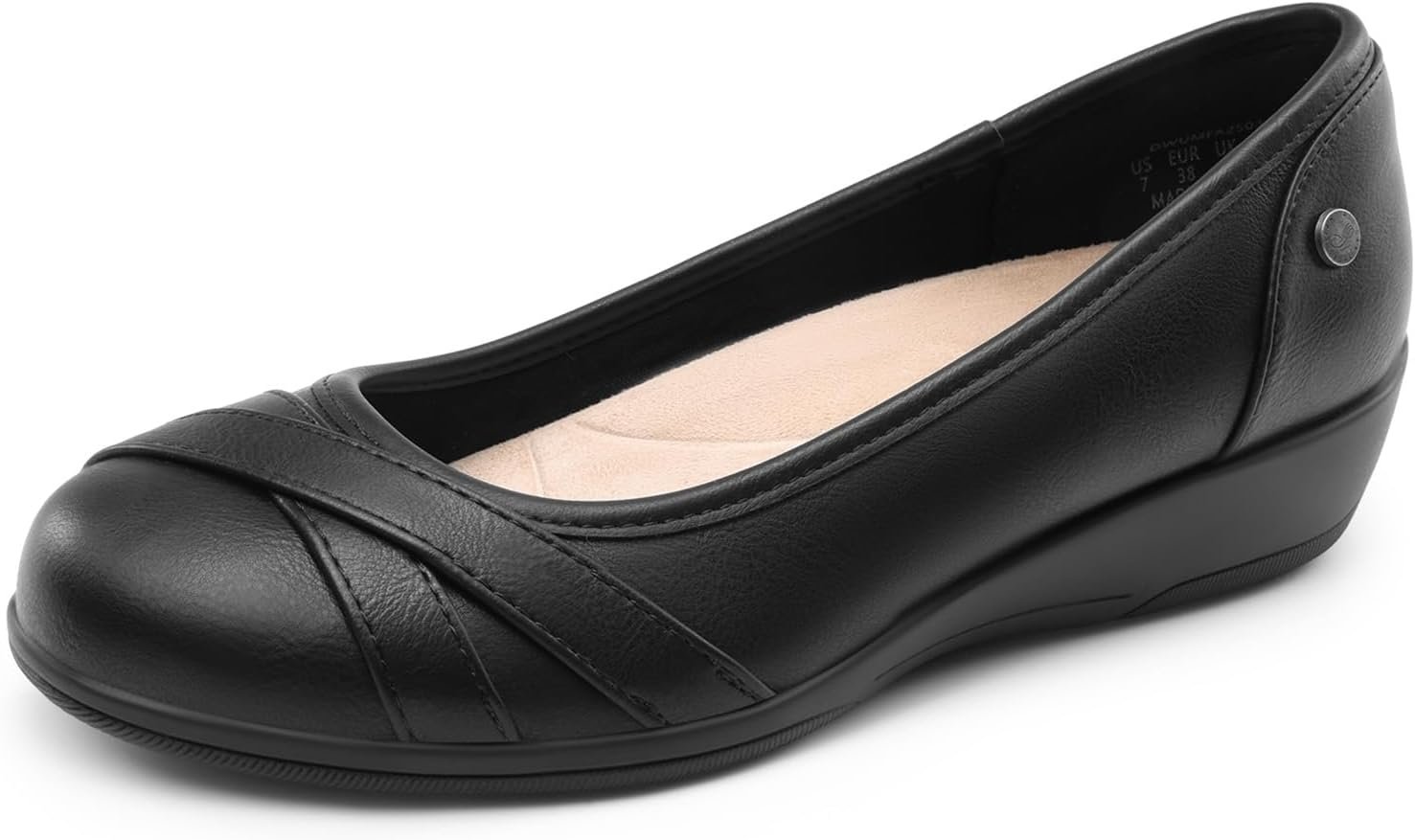 DREAM PAIRS Women’s Ballet Flats Business Office Work Dress Shoes Comfortable Dressy Flats for Women