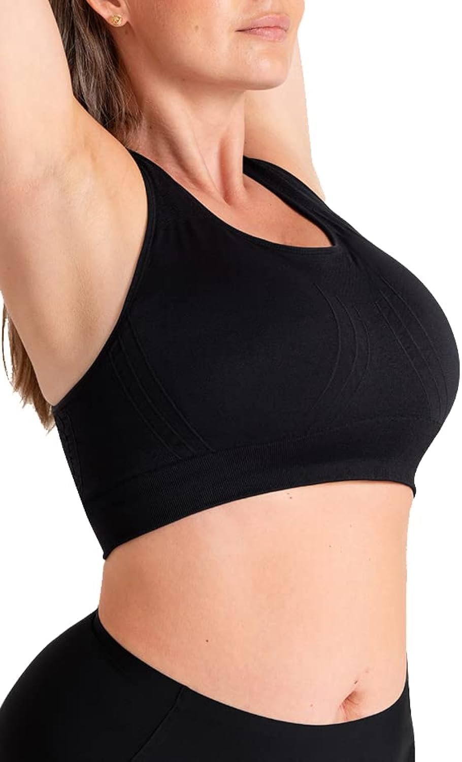 SHAPERMINT Sports Bras for Women – Workout Bras for Women, Plus Size Sports Bra, Workout Tops for Women High Support