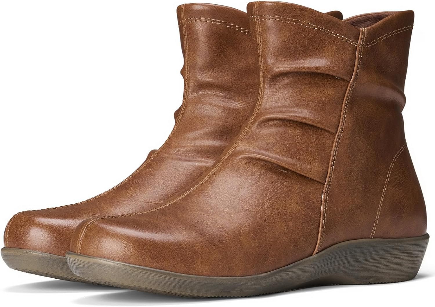 Women’s Ankle Boots Flat Booties Casual Short Boots Comfortable Walking Boots for Women