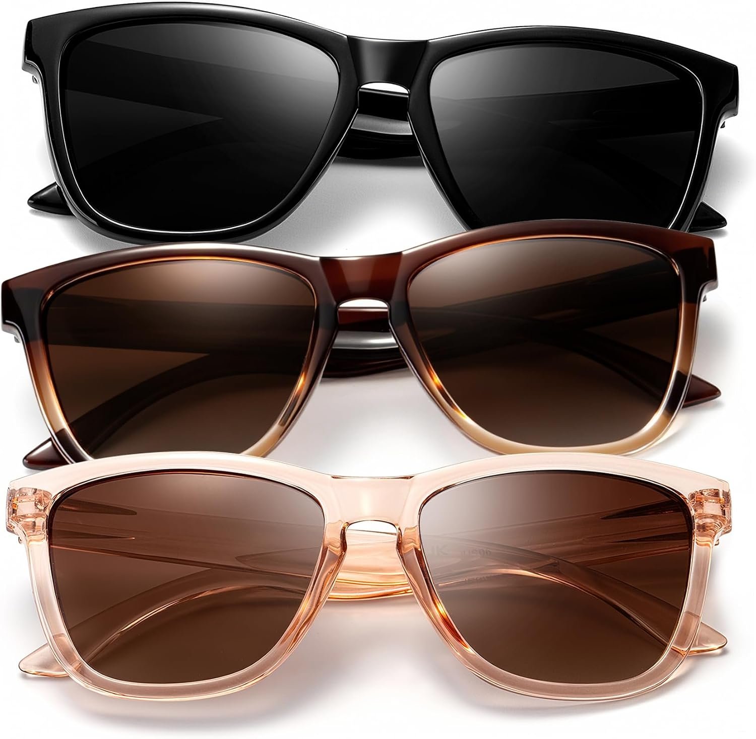 KALIYADI Womens-Sunglasses Polarized Sunglasses-Womens Trendy: Retro Sun Glasses with UV Protection for Travel Driving