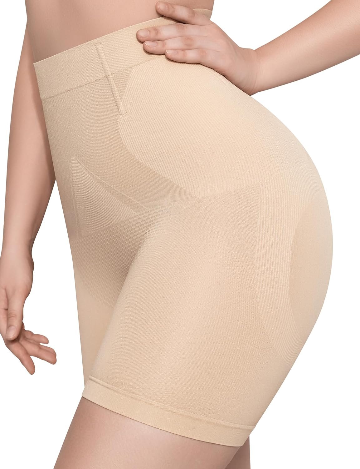 Shapewear Tummy Control Shorts for Women High Waisted Body Shaper Seamless Shaping Thigh Slimmer Under Dress