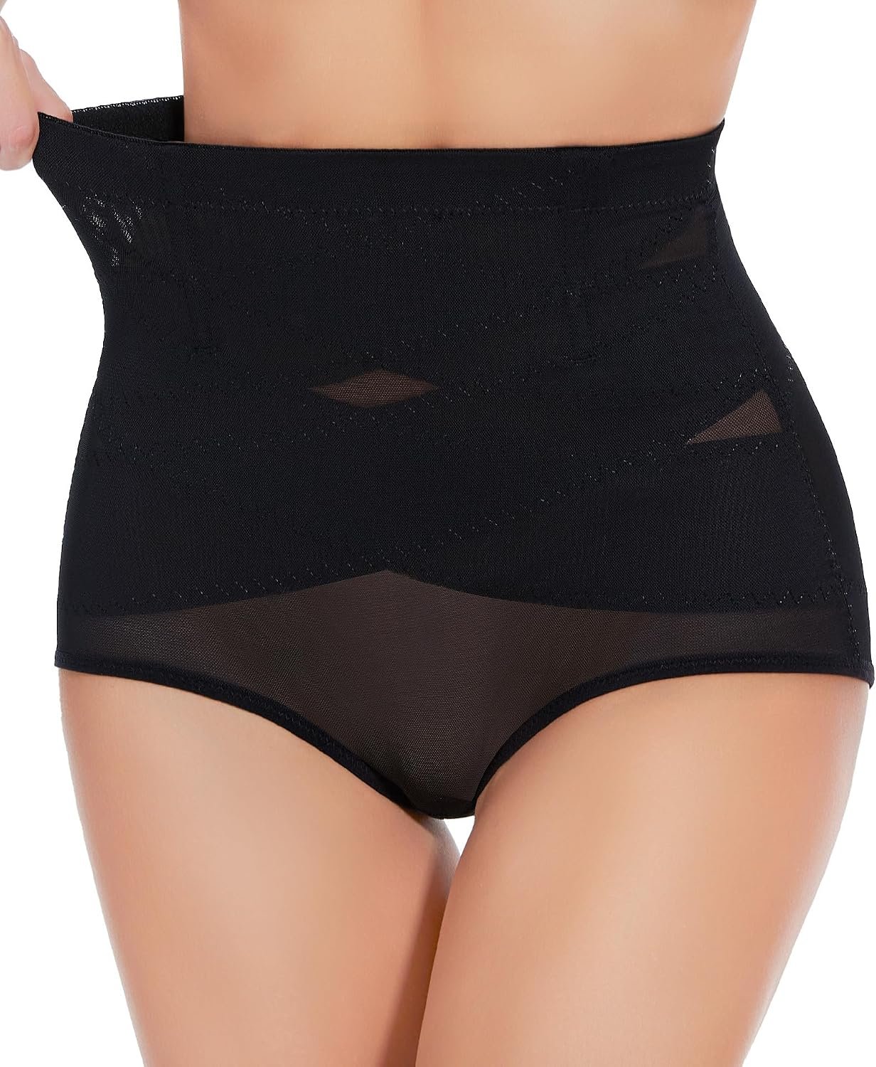 GYDEK Tummy Control Shapewear Panties for Women-High Waisted Body Shaper Underwear Seamless Shapewear Panty Girdle