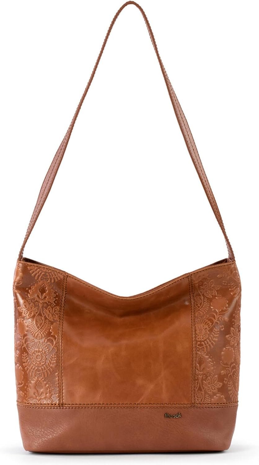 The Sak De Young Hobo Bag – Premium Leather Women’s Handbag for Everyday & Travel – Durable, Large Purse With Zipper Pocket