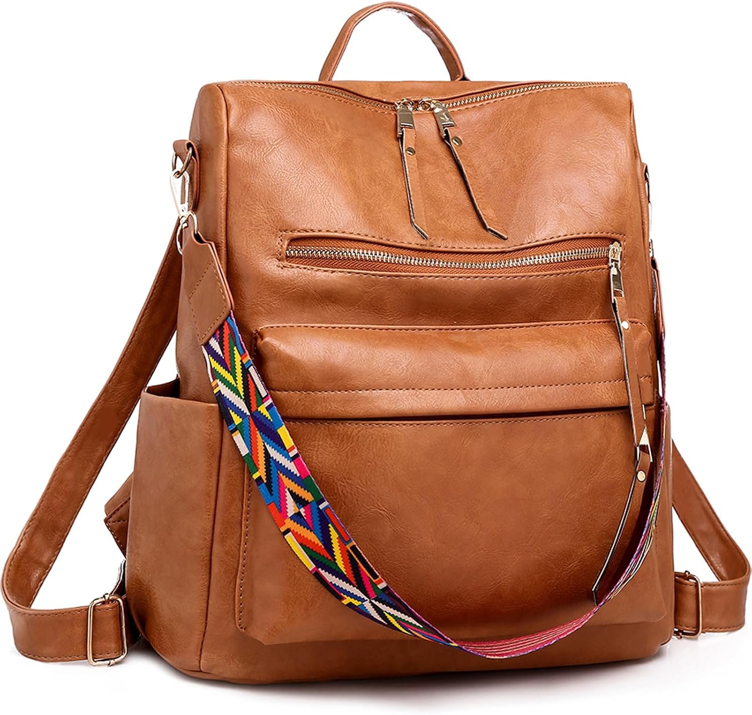 Women’s Fashion Backpack Purse for Women Leather Multipurpose Design Ladies Shoulder Bag Travel bag Satchel Handbags