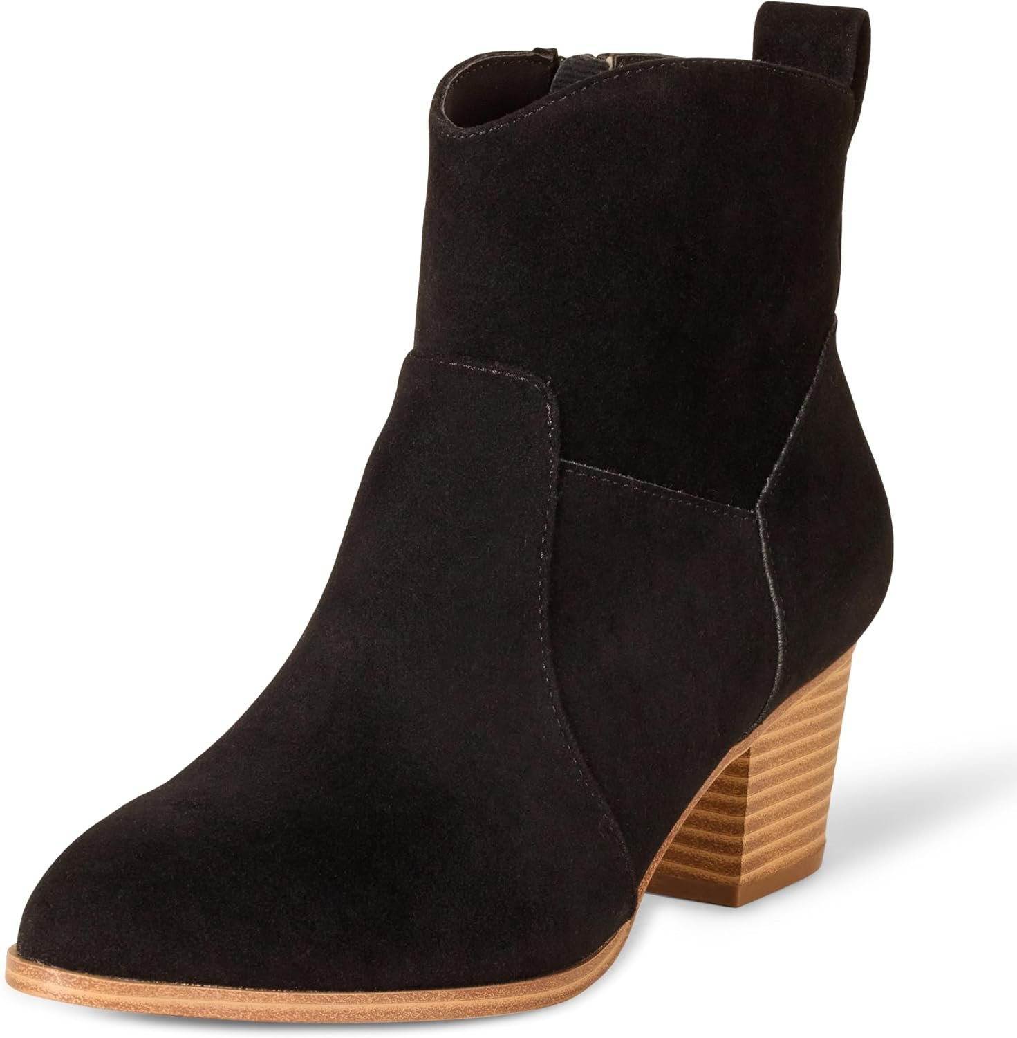 Amazon Essentials Women’s Western Ankle Boots with Block Heel