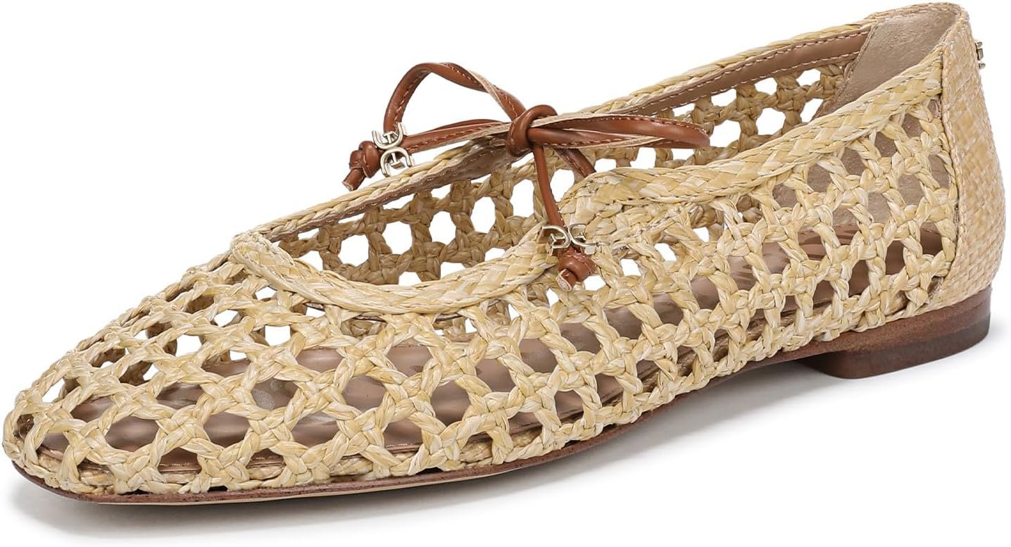 Sam Edelman Women’s Marcie Woven Mary Jane Flats