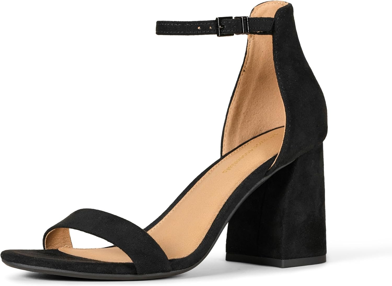 Amazon Essentials Women’s Ankle Strap Block Heel Nola Sandals
