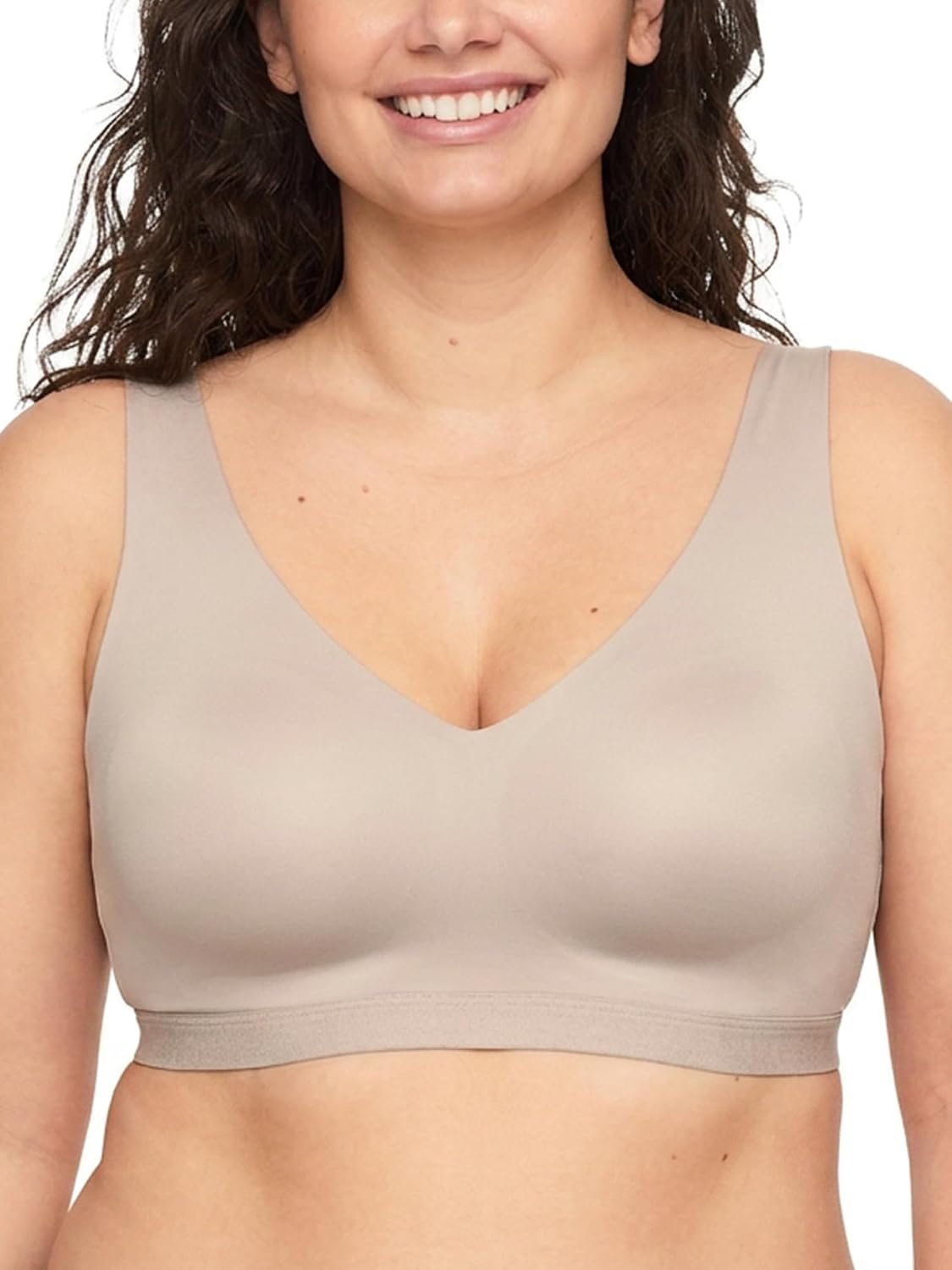 Warner’s Womens Cloud 9 Super Soft, Smooth Invisible Look Wireless Lightly Lined Comfort Bra Rm1041a
