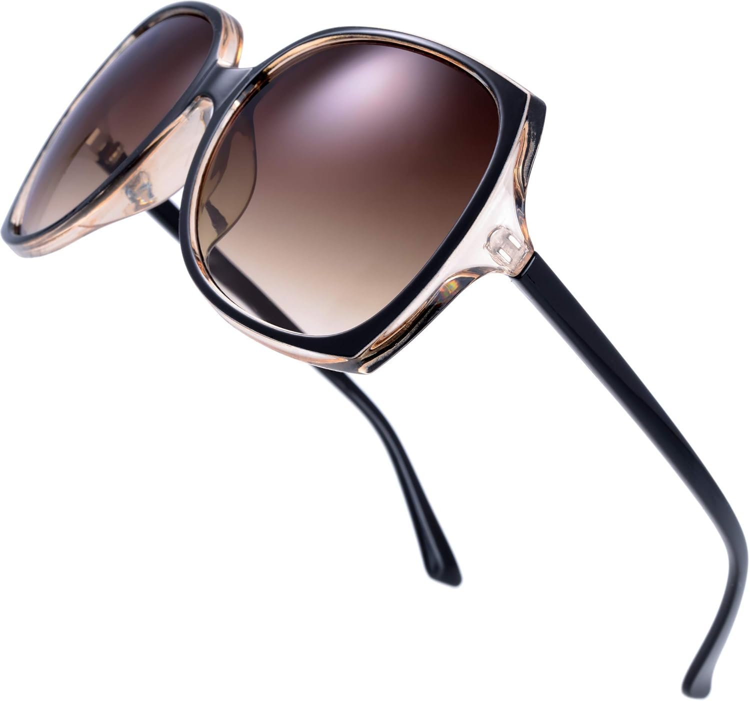 The Fresh Women’s Oversized Square Jackie O Cat Eye Hybrid Butterfly Fashion Sunglasses – Exquisite Packaging