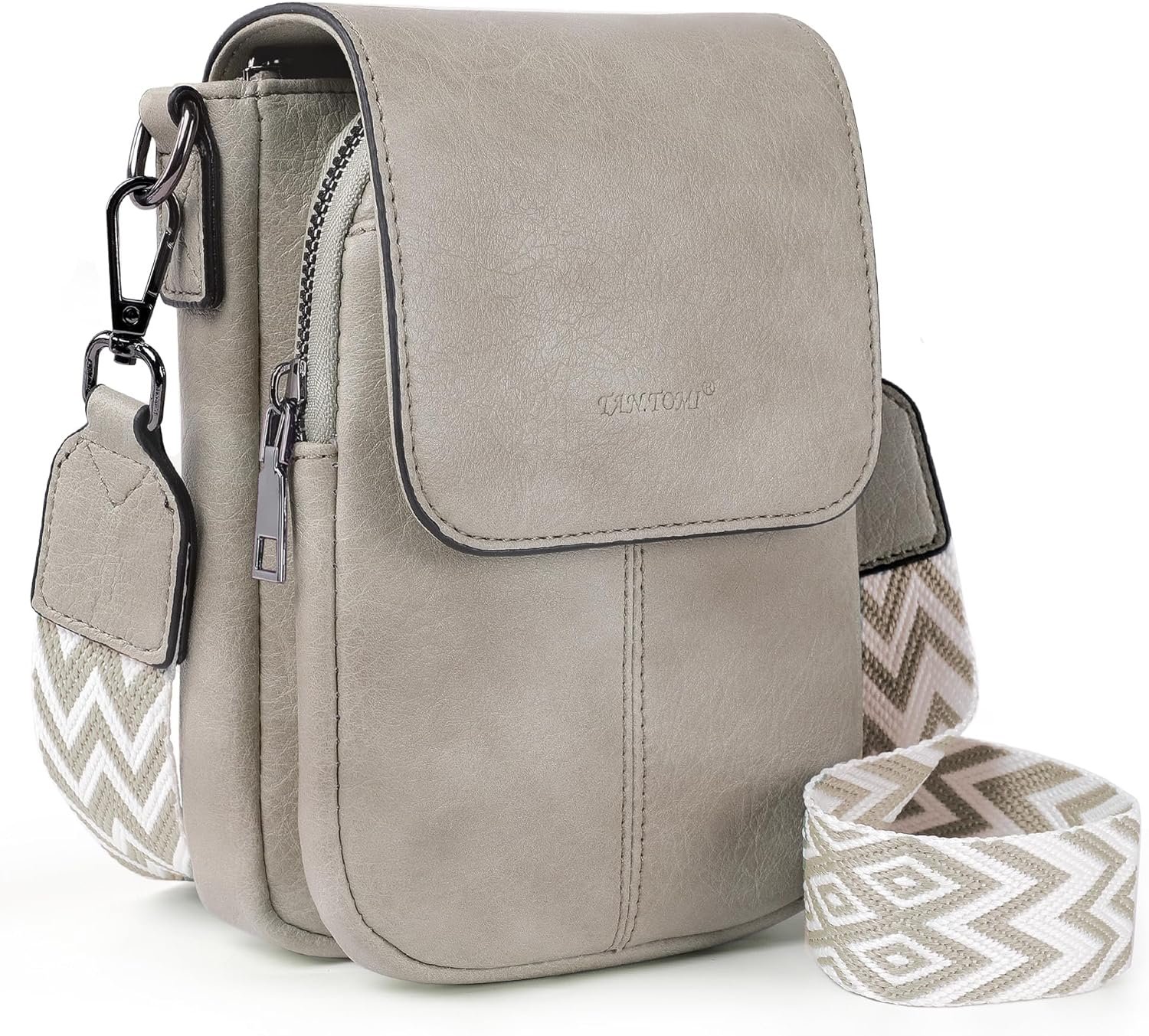 TANTOMI Small Crossbody Bags for Women Trendy, Cell Phone Purses Wallet with 4 Card Slots, Small Purses with Adjustable Strap