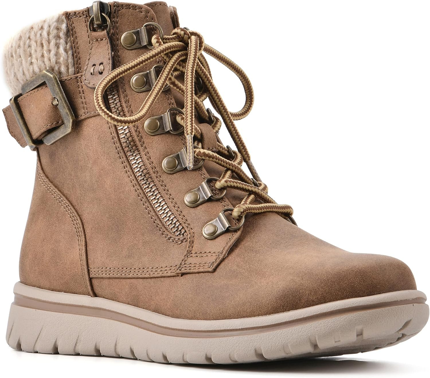 CLIFFS BY WHITE MOUNTAIN Women’s Hearty Cushioned Hiker Ankle Boots