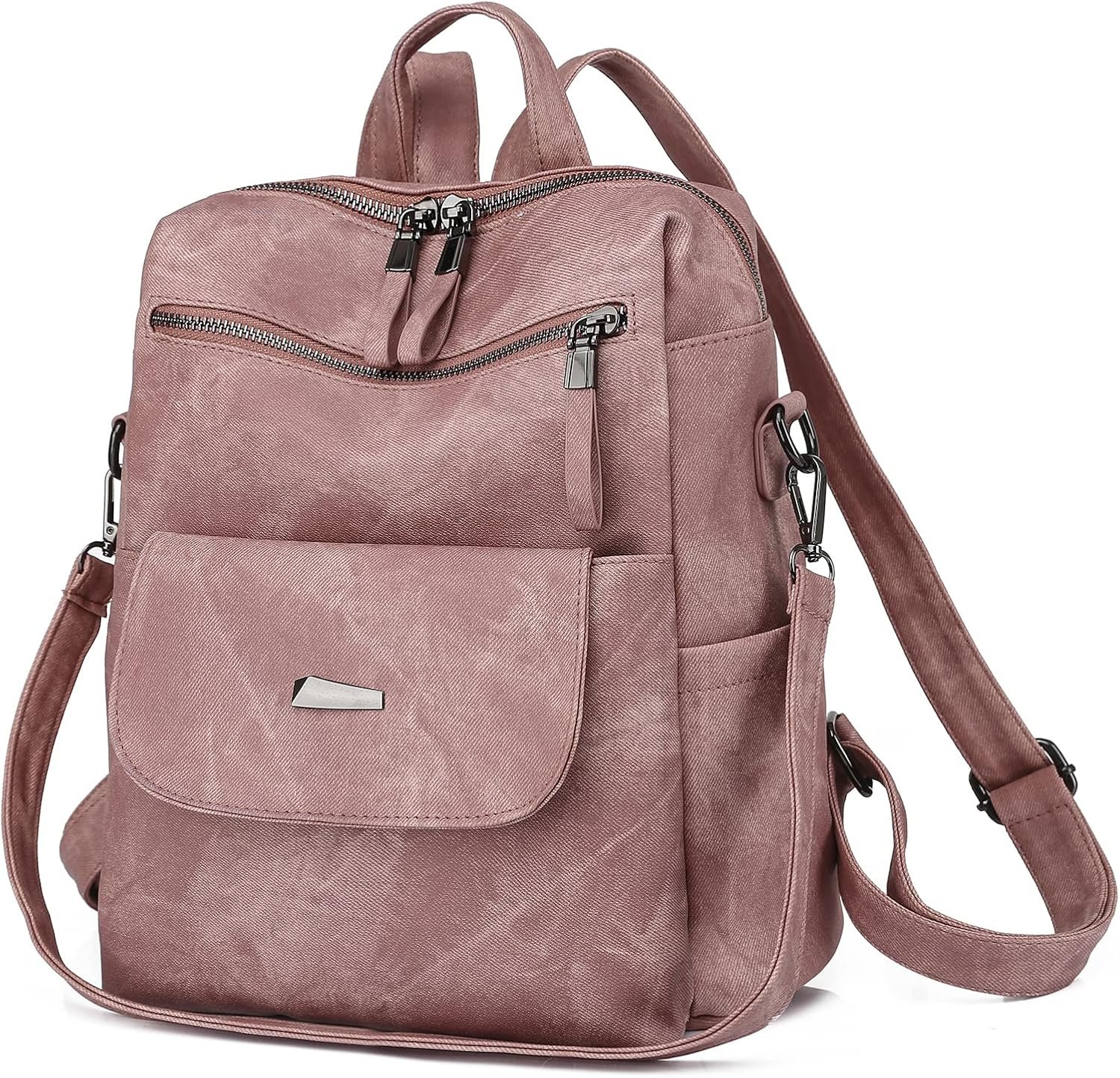 Backpack Purse for Women, Women Backpack Purse Small Leather Waterproof Anti-theft Shoulder Bags Handbags Ladies