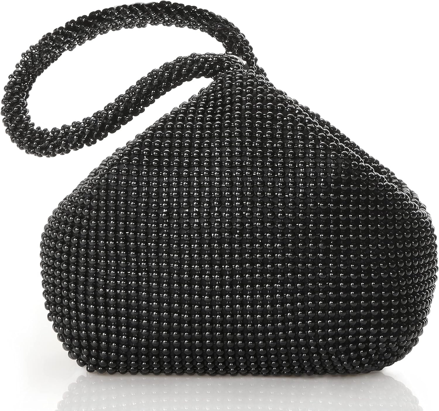 BABEYOND Women’s Beaded Clutch Evening Bags Vintage Elegant Triangle Purse for 1920s Party Prom Wedding