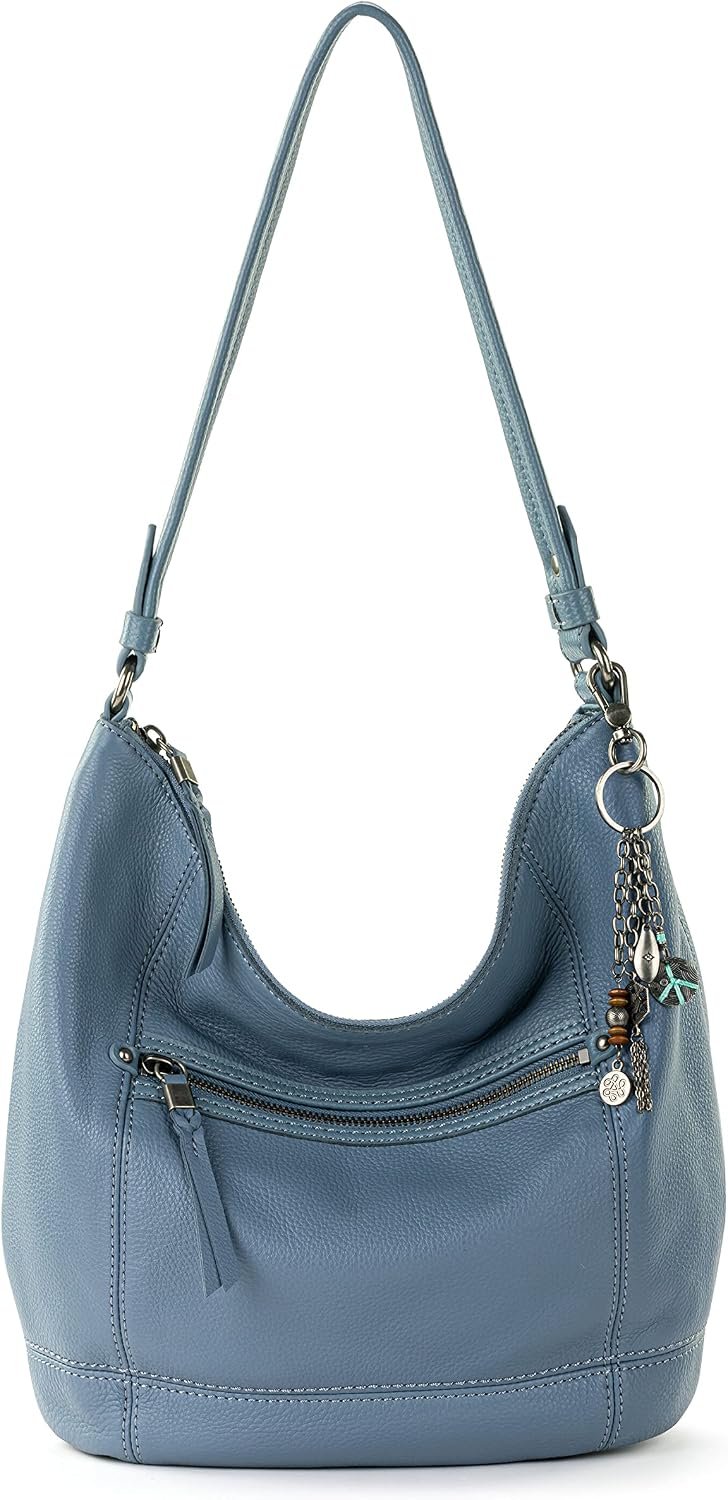 The Sak Sequoia Hobo Bag – Premium Large Leather Women’s Handbag for Everyday & Travel – Durable Purse With Zipper Pocket