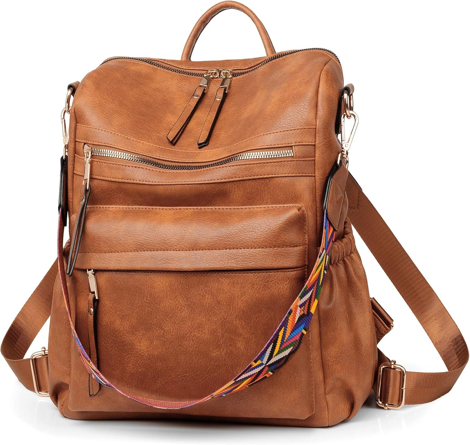 Dora & Liz Womens Backpack Purse Leather Backpack Purse for Women Travel Fashion Backpack Designer Ladies Shoulder Bags