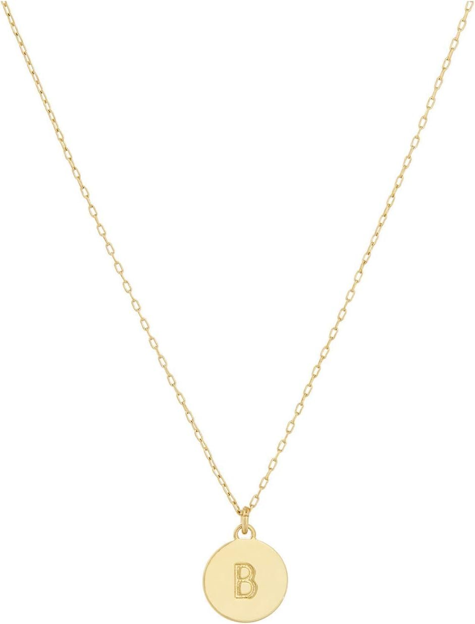kate spade new york Gold Initial Mini Pendant
