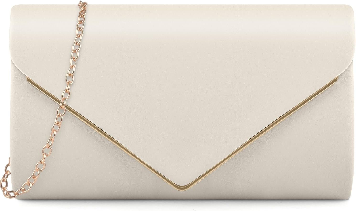 TINDTOP Clutch Purses for Women, PU Leather Formal Evening Bags Shoulder Party Handbags Wedding Cocktail Prom Clutches