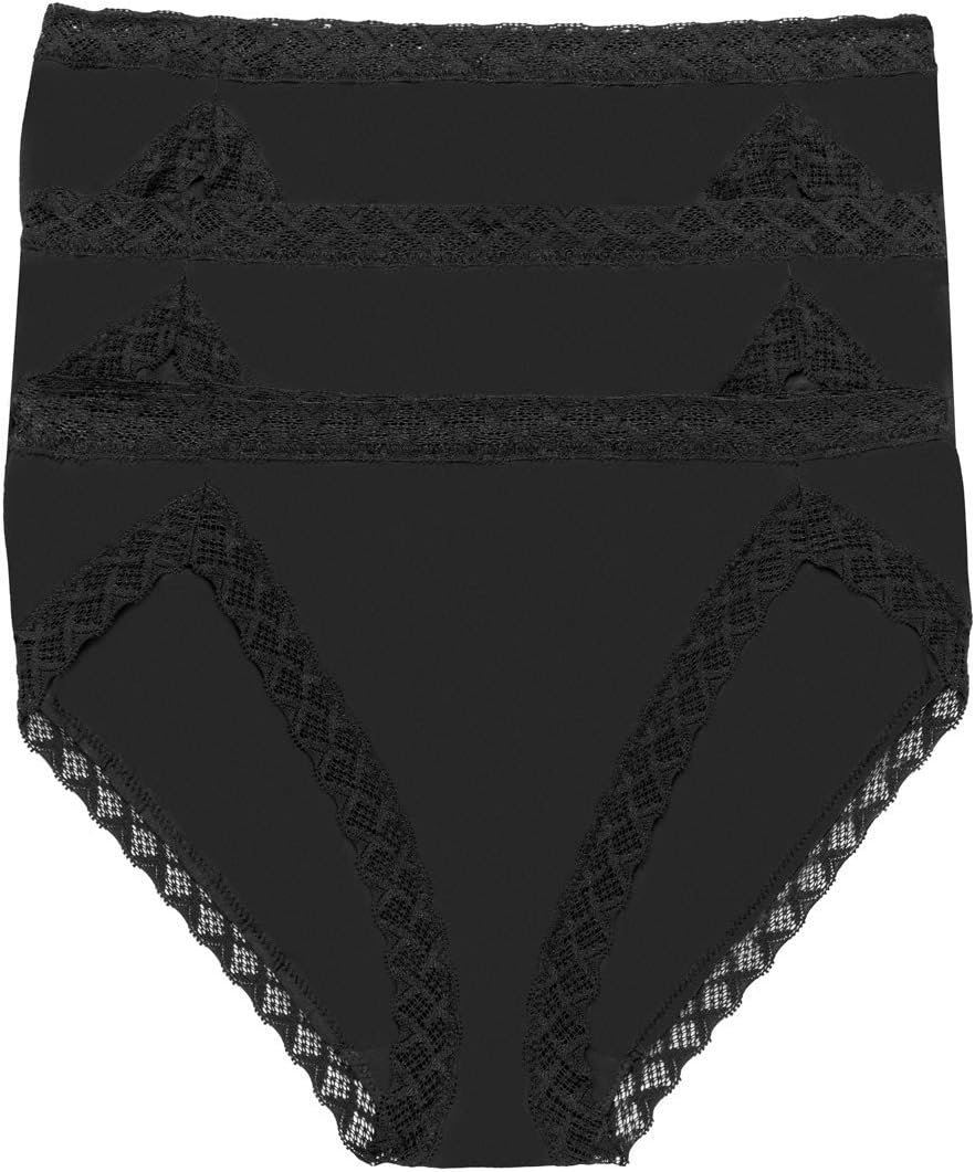 Natori Women’s Pima Bliss French Cut Briefs 3 Pack
