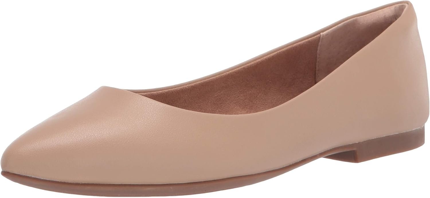 Amazon Essentials Women’s Pointed-Toe Ballet Flats