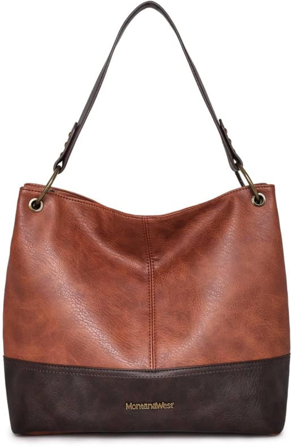 Montana West Hobo Bag for Ladies Shoulder Handbags with Back Pocket | Purses