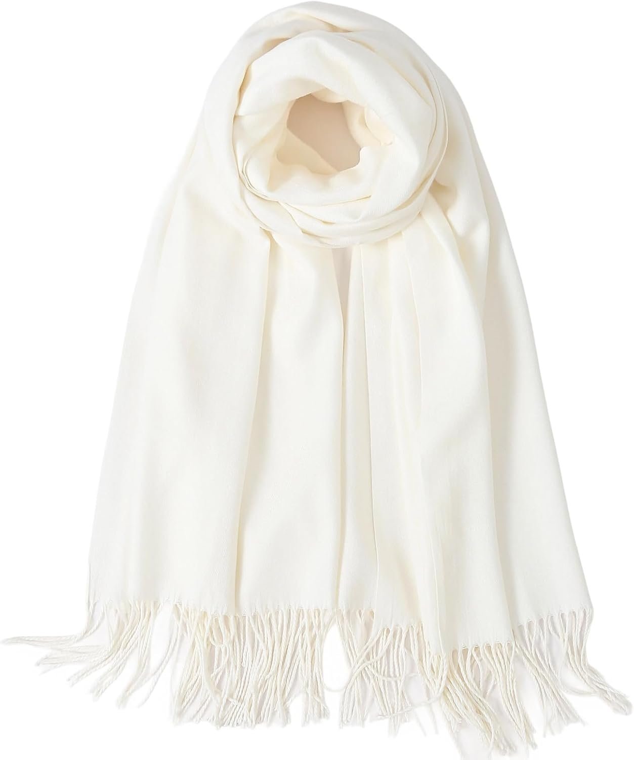 TUSHUSTY Scarf for Women Winter Pashmina Feel Shawl Wraps Softest Warm Blanket Oversized Scarves Evening Dress Wraps