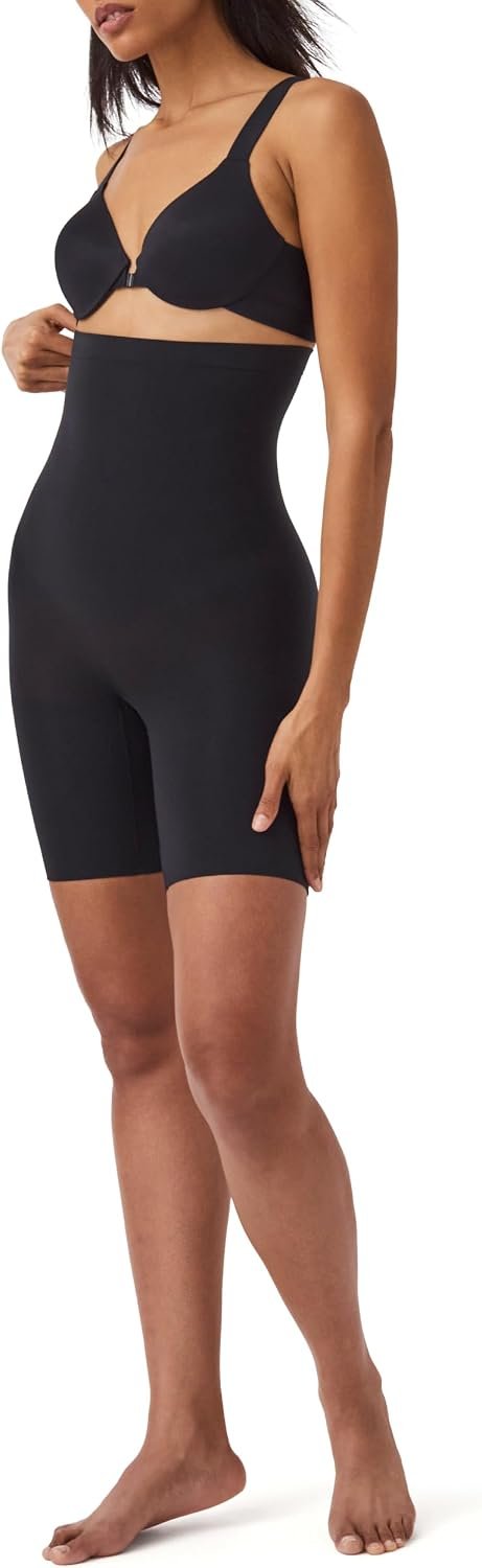 SPANX SPANXsculpt Power Series High-Waisted Mid-Thigh Short – Lightweight, All-Day Comfort – Core Control Shapewear