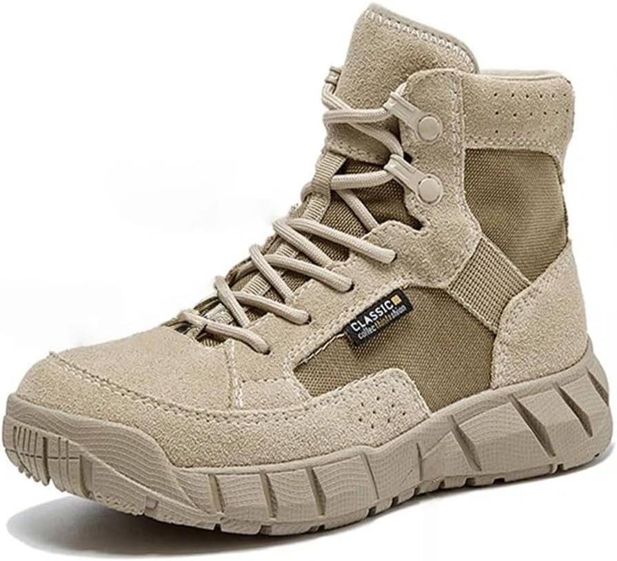 Ckrola Women’s Lace Up Combat Boots Hidden Wedge Platform Heeled Fashion Ankle Booties Non Slip Comfortable Casual Hiking Boot with Fur