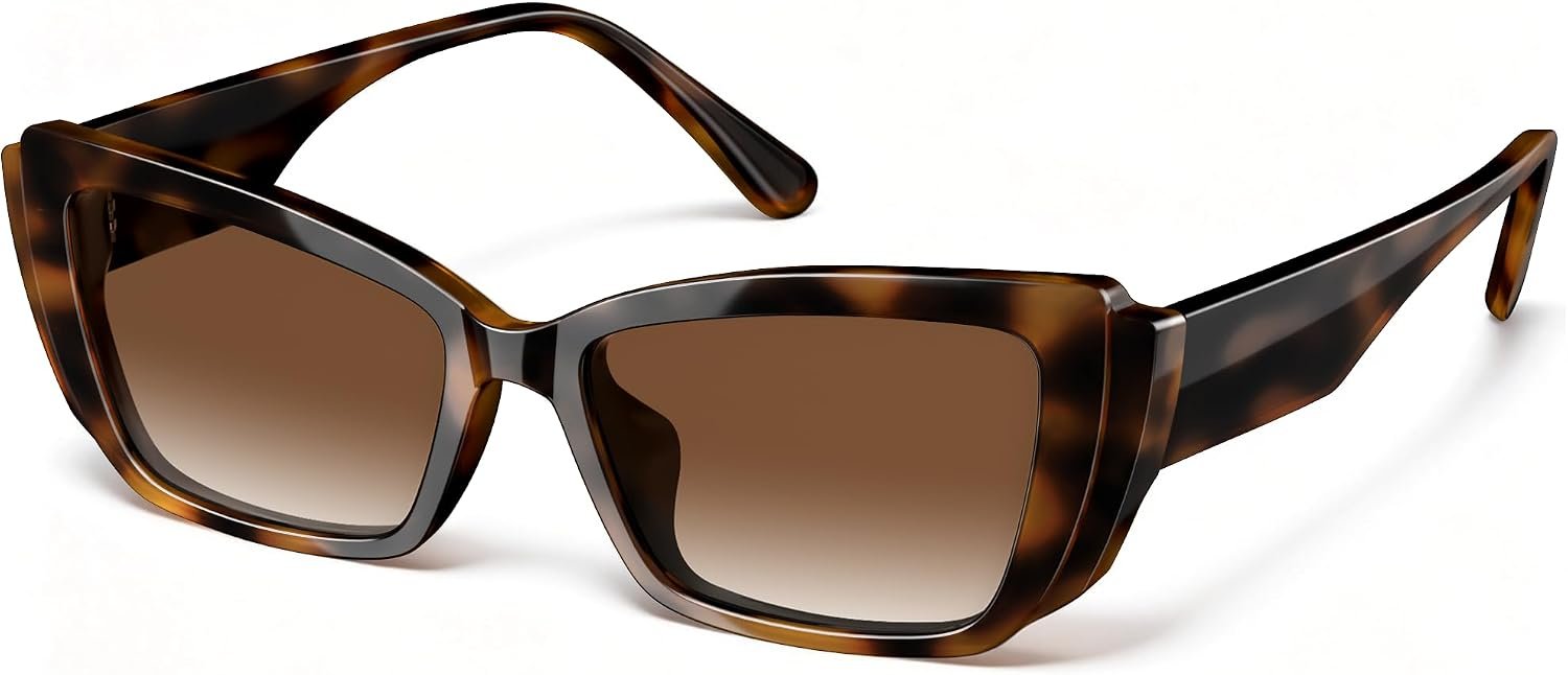 JASPIN Rectangle Sunglasses for Women Men Trendy Y2k Retro 90s Sun Glasses UV Protection Cool Square Frame