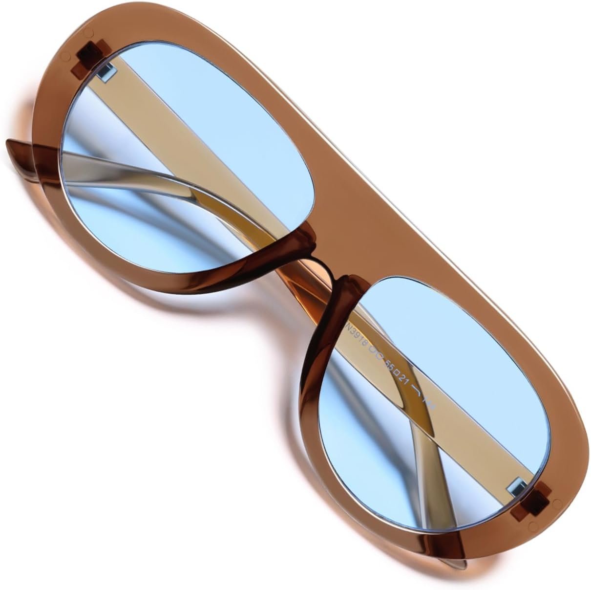 VANLINKER Oversized Retro Aviator Sunglasses for Women Men Chic 70s Vintage Style Trendy 2026 Chunky Sun Glasses VL9865