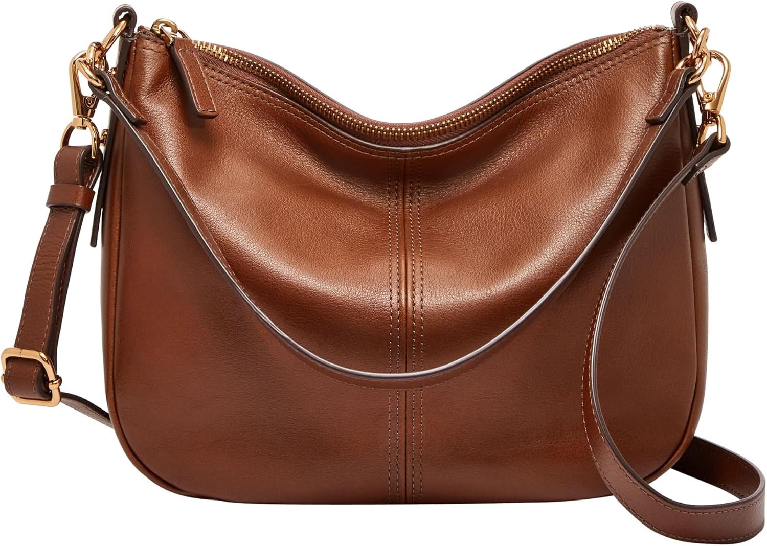 Fossil Women’s Jolie Leather Crossbody Purse Handbag