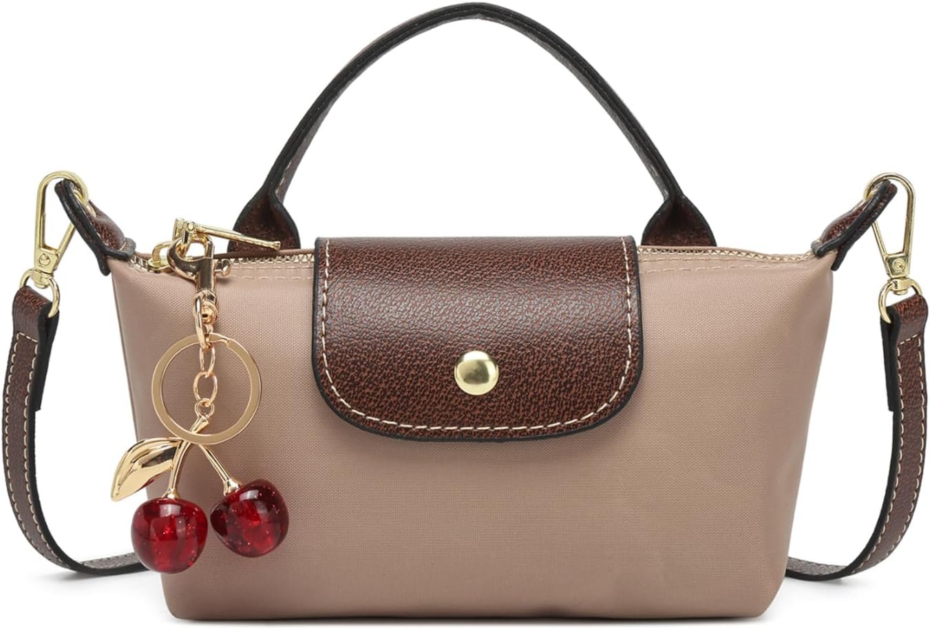 Dreubea Womens Chic Mini Bag Convertible Crossbody & Top-Handle Handbag for Everyday Elegance
