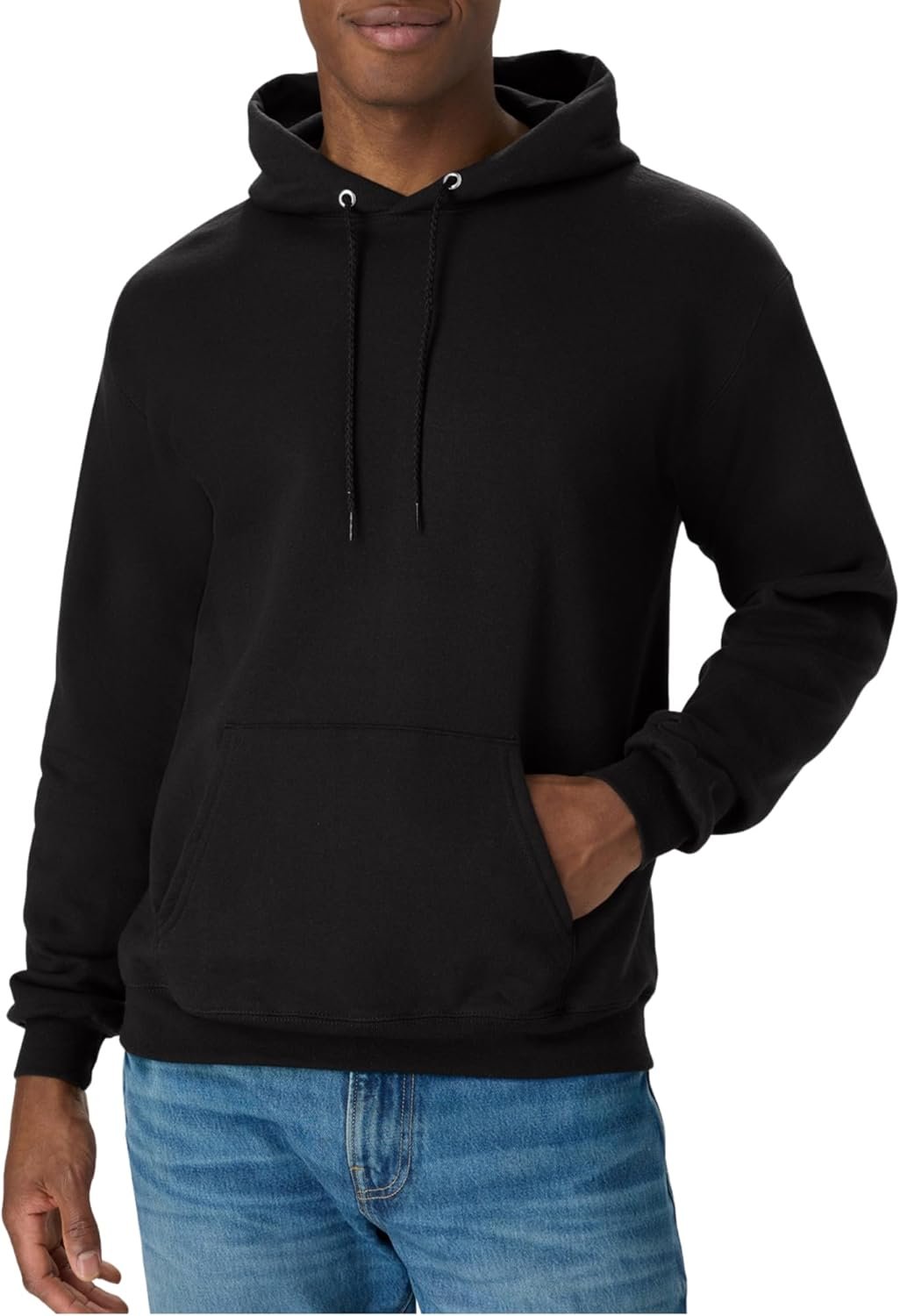 Hanes Men’s Hoodie – EcoSmart Fleece Hooded Sweatshirt for Men & Women – Midweight Fleece – Big & Tall Available