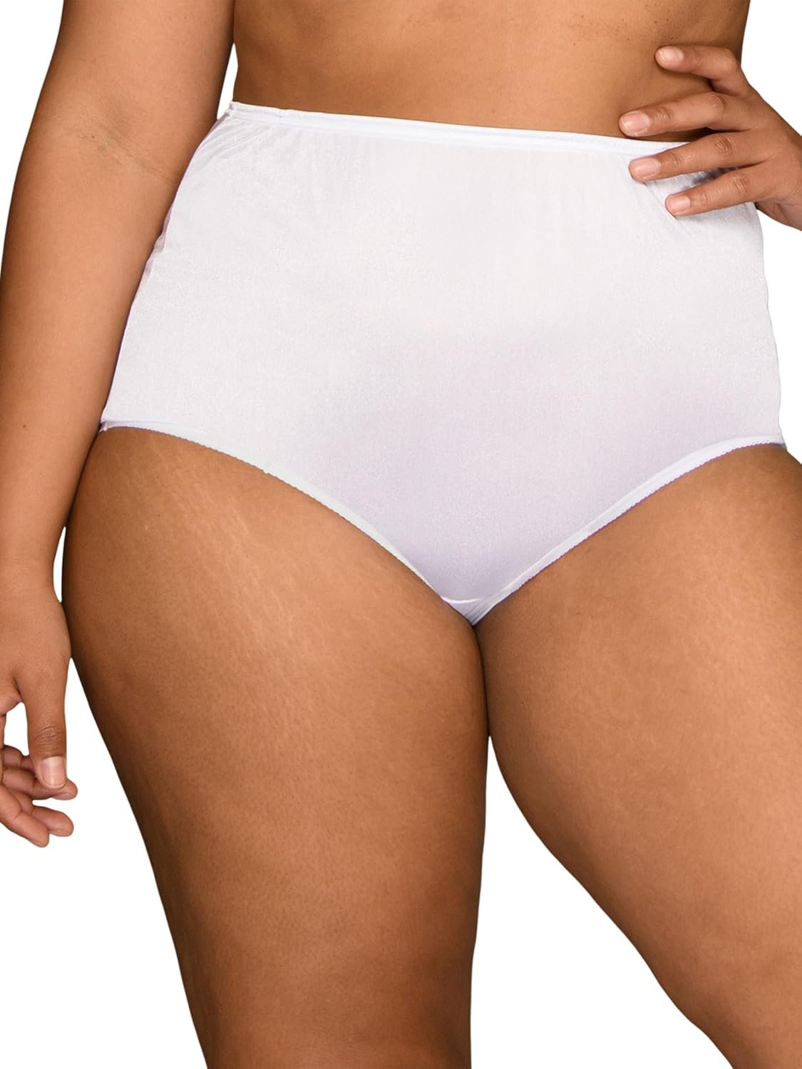 Vanity Fair Women’s High Waisted Underwear, Full Coverage Ladies Panties, Perfectly Yours Briefs
