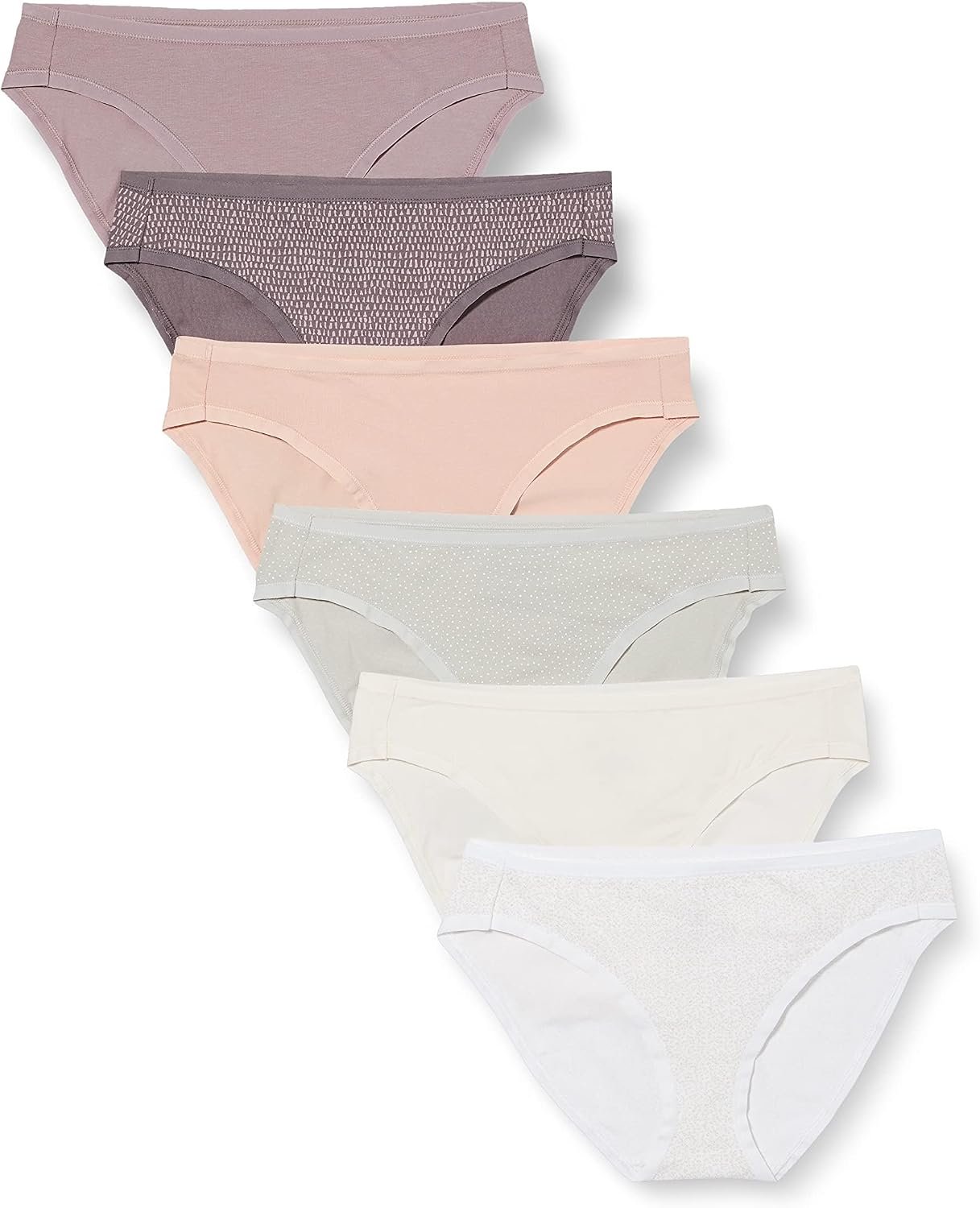 Amazon Essentials Women’s Cotton Spandex Bikini Brief Underwear (Available in Plus Size)