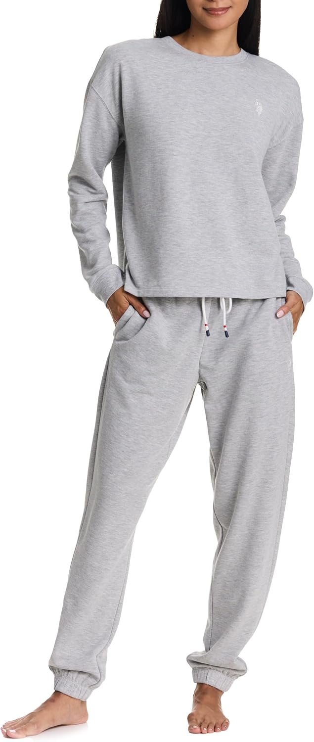 U.S. POLO ASSN. Lounge Set Women, Athleisure and Lounge Pajama Sets for Women 2 Piece