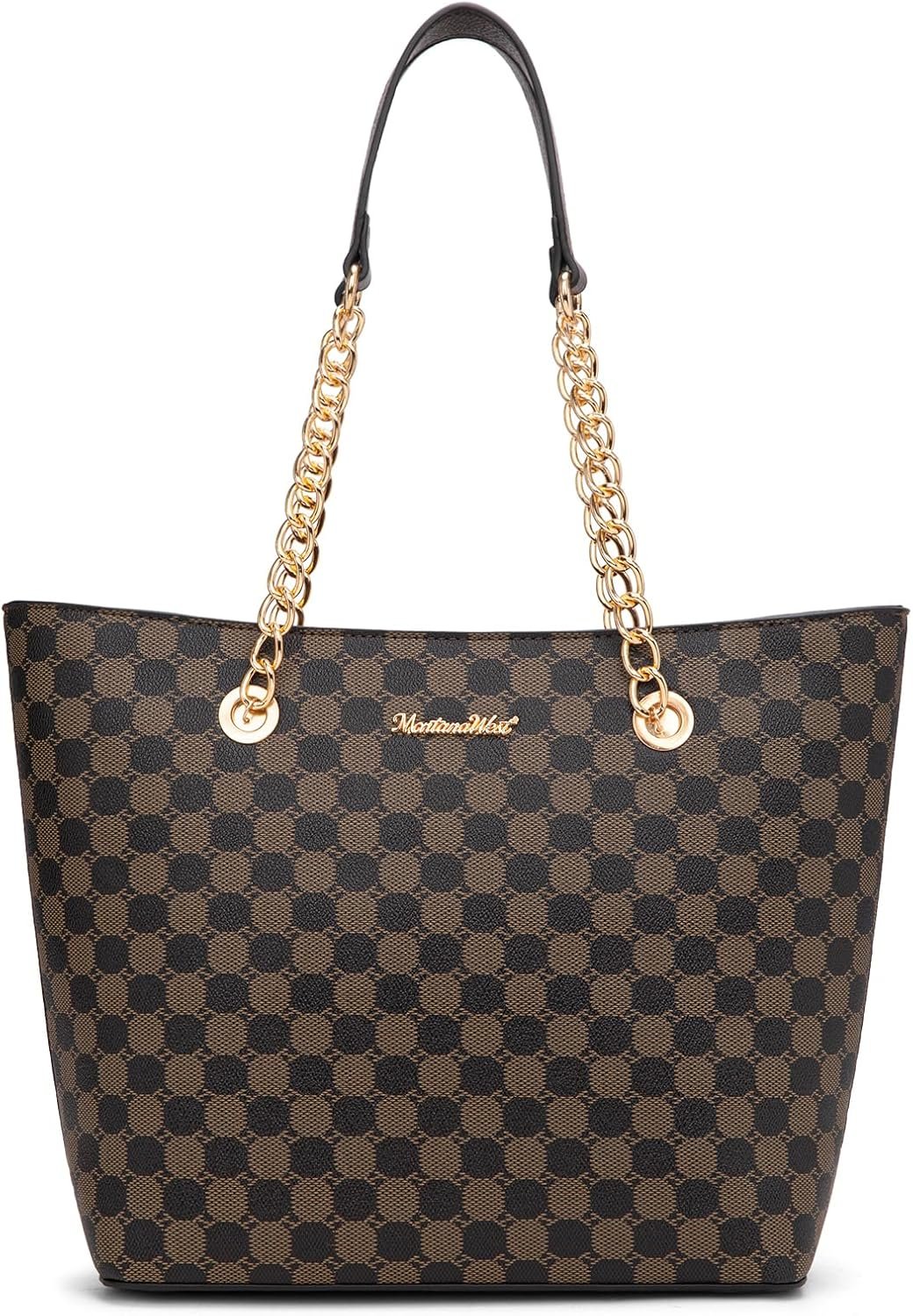 Montana West Tote Bag for Women Chain Top-handle Handbags