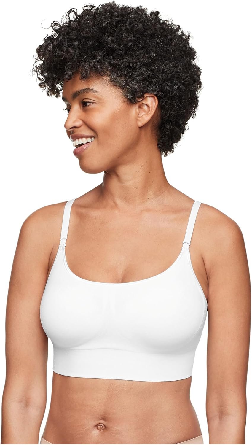 Warner’s Blissful Benefits Women’s Dig-Free Comfort Band with Seamless Stretch Wireless Lightly Lined Comfort Bra RM0911W