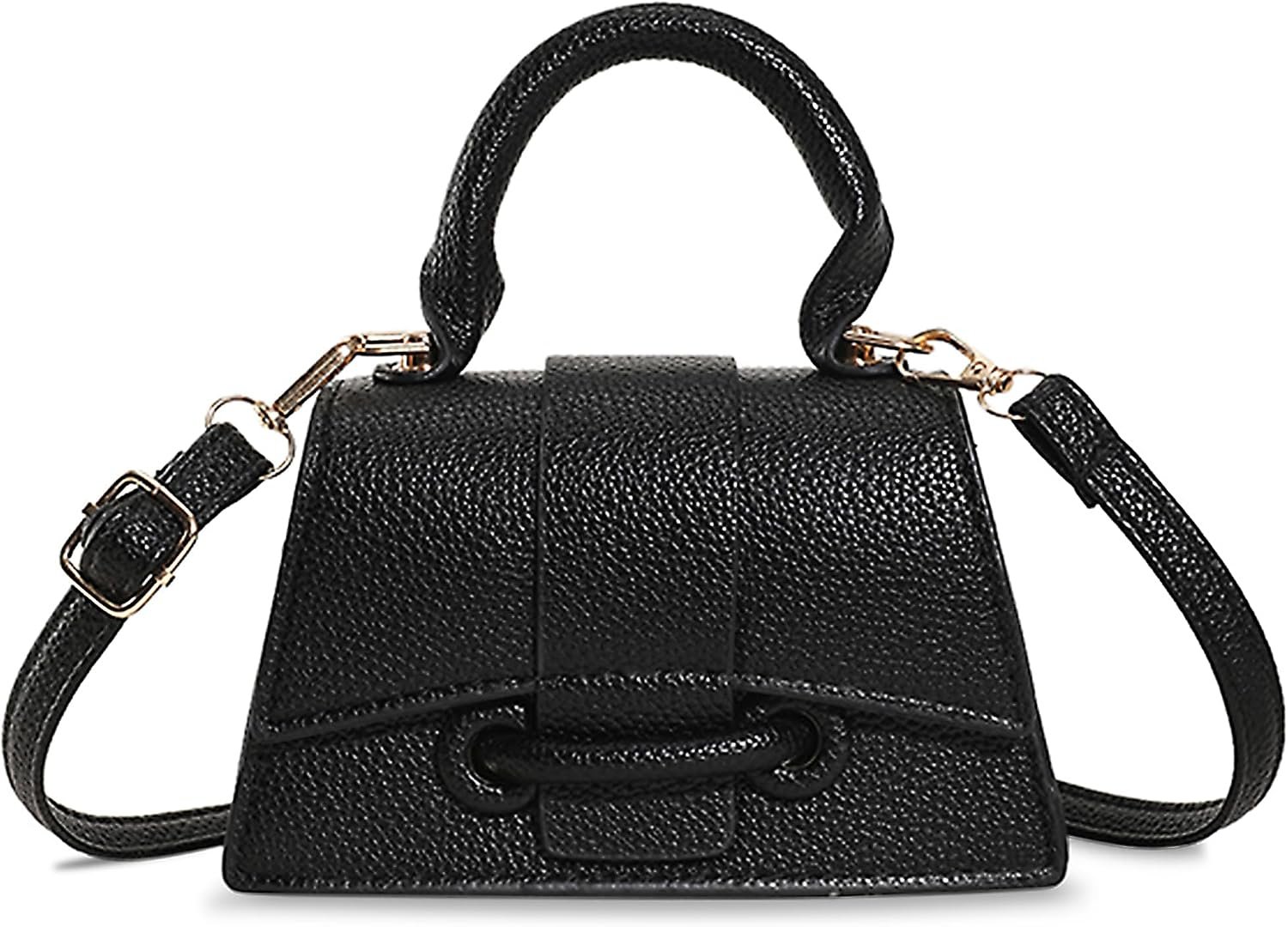 FALETO Mini Handbag For Women, Ladies Top Handle Bag, Mini Everyday Purse