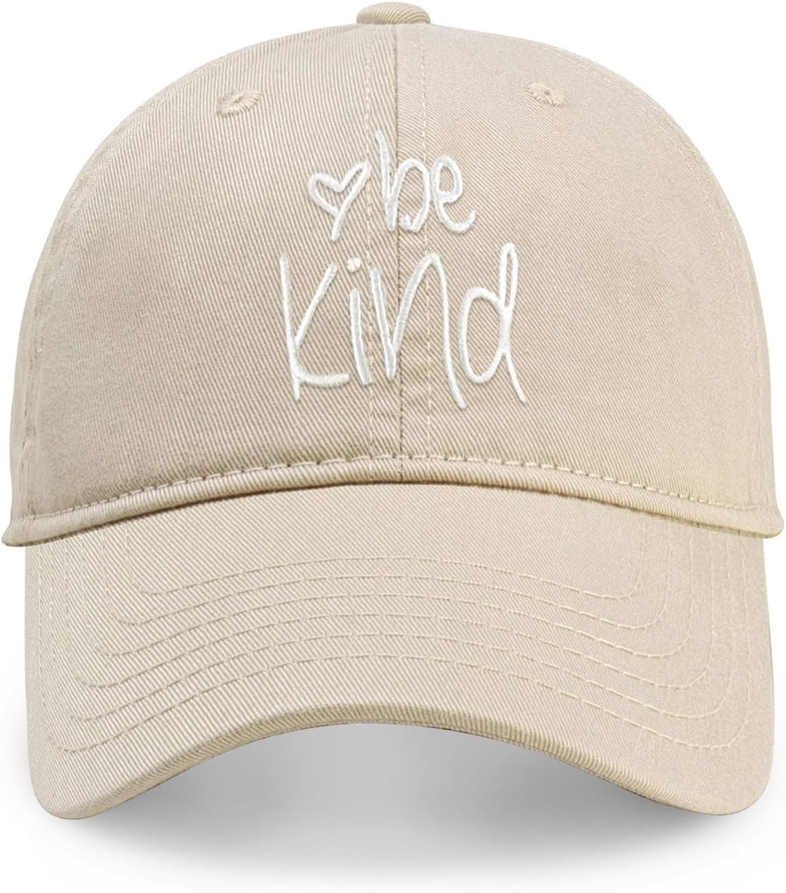 CHOK.LIDS Be Kind Trendy Womens Baseball Cap Unisex Fashion Cotton Polo Style Fun Inspirational Saying Seasonal Headwear