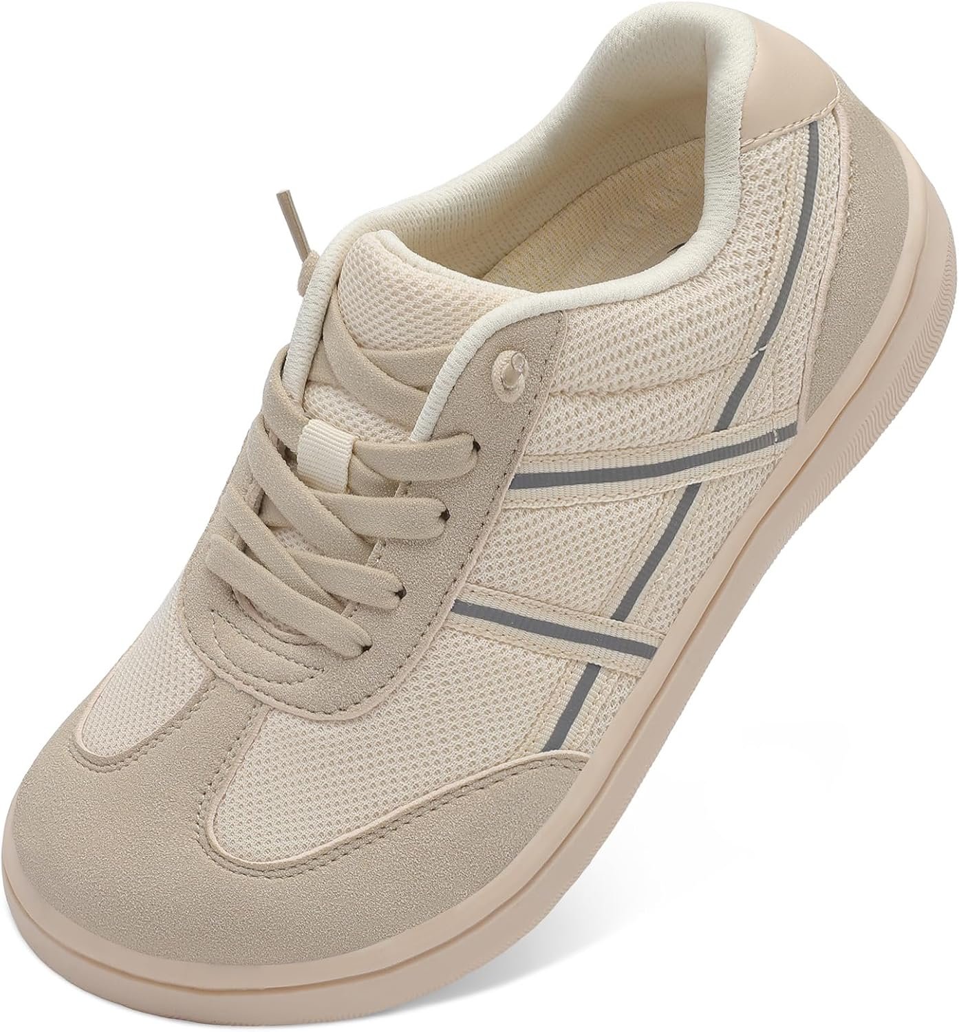LeIsfIt Women’s Barefoot Slip-On Shoes Wide Toe Box Zero Drop Casual Sneakers Non-Slip Breathable Walking Shoes for Tennis Travel & Everyday