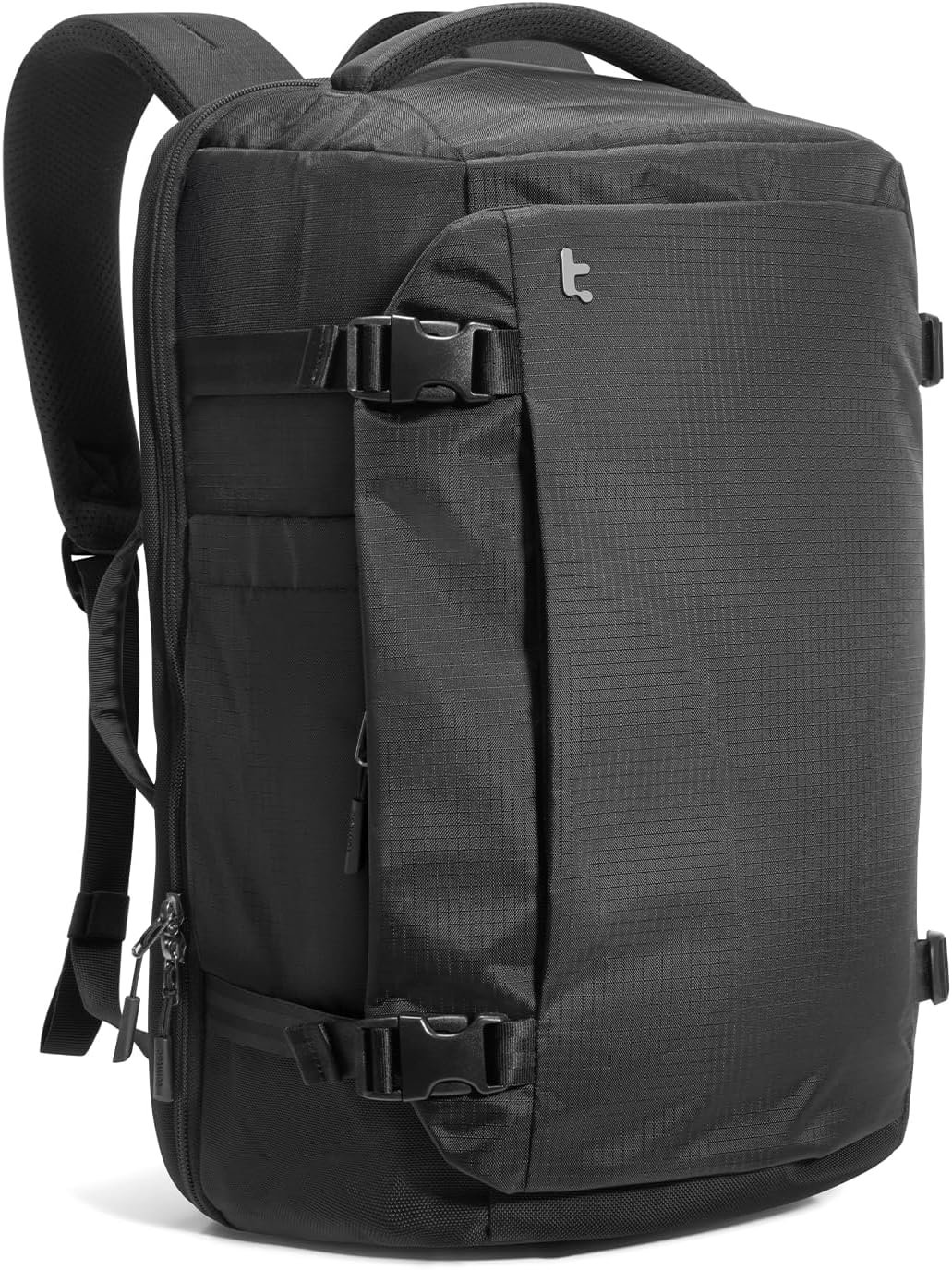 tomtoc Travel Backpack 28L, TSA Friendly Flight Approved Carry-on Luggage, Personal Item Travel Bag, Water-resistant Lightweight Business Rucksack, Durable Bag Fits 16 Inch Laptop