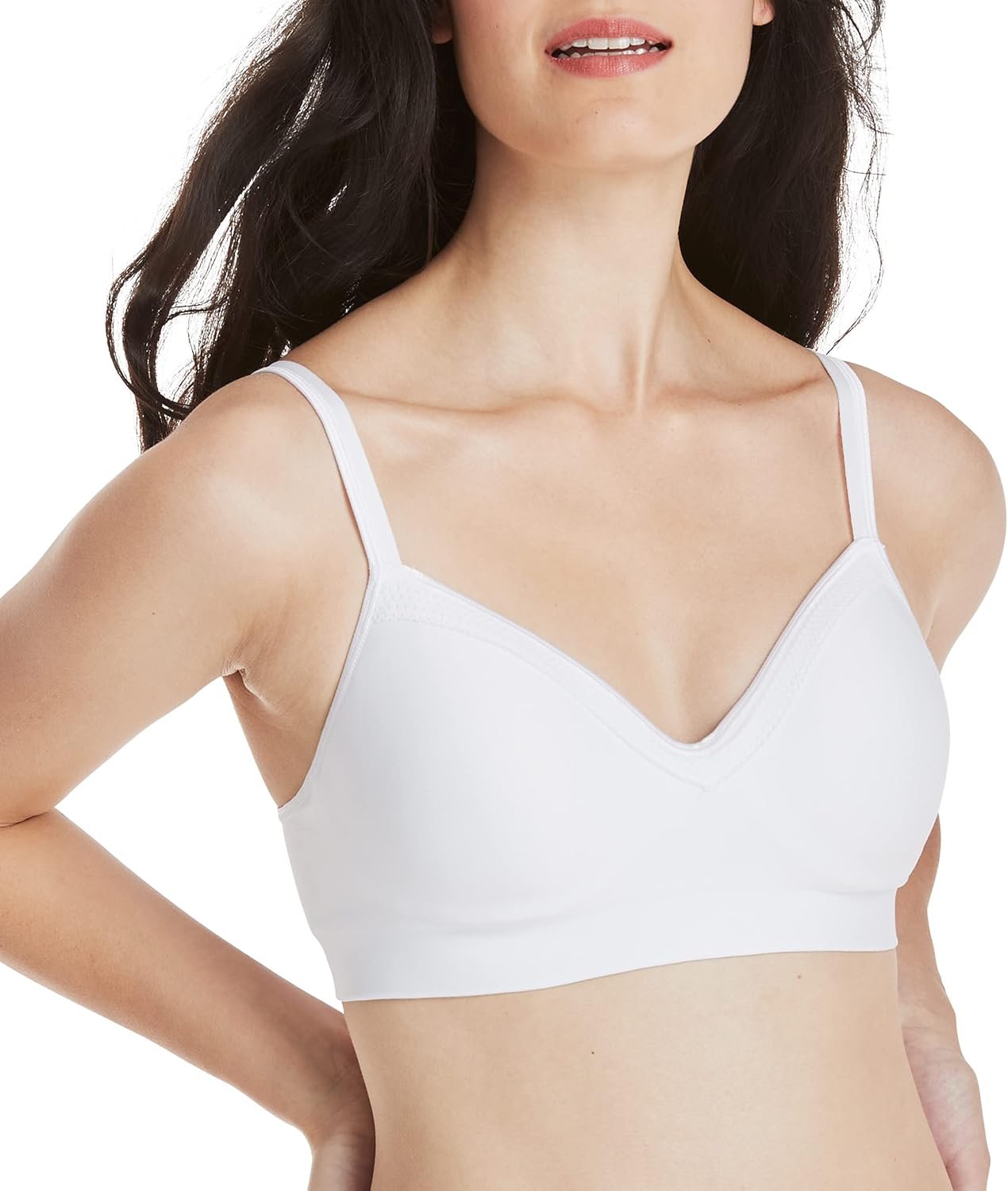 Hanes Women’s SmoothTec ComfortFlex Fit Wirefree Bra MHG199