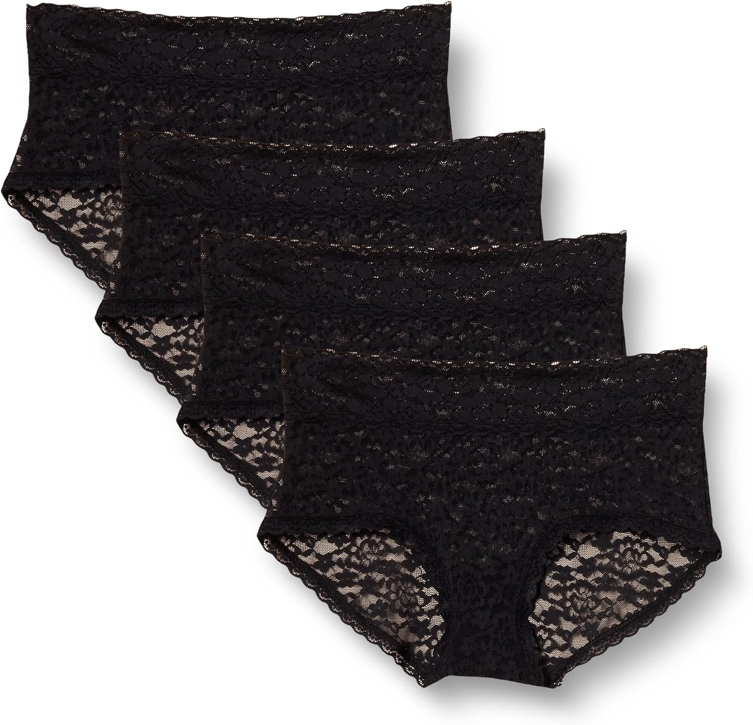 Amazon Essentials womens Comfortable Lace Stretch Hipster Underwear
