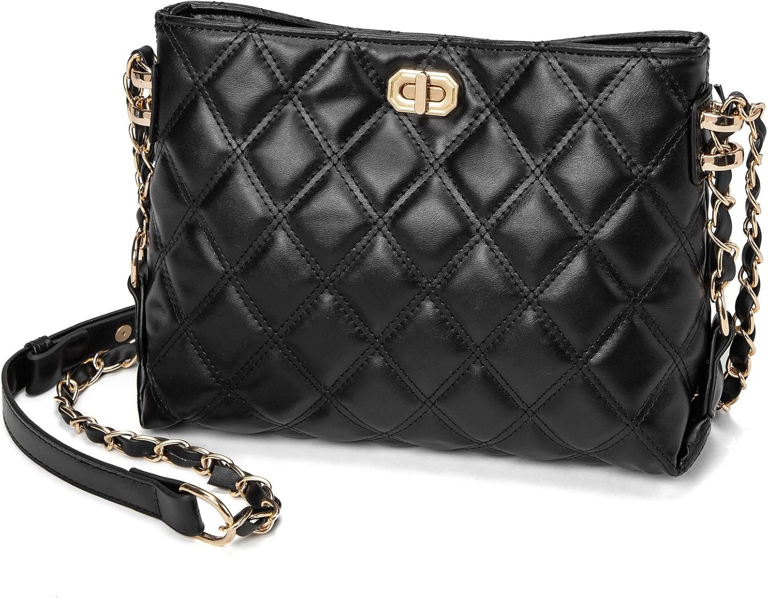 Sivim Small Crossbody Bags for Women Purses Fashion Leather Lightweight Handbags Shoulder Bag